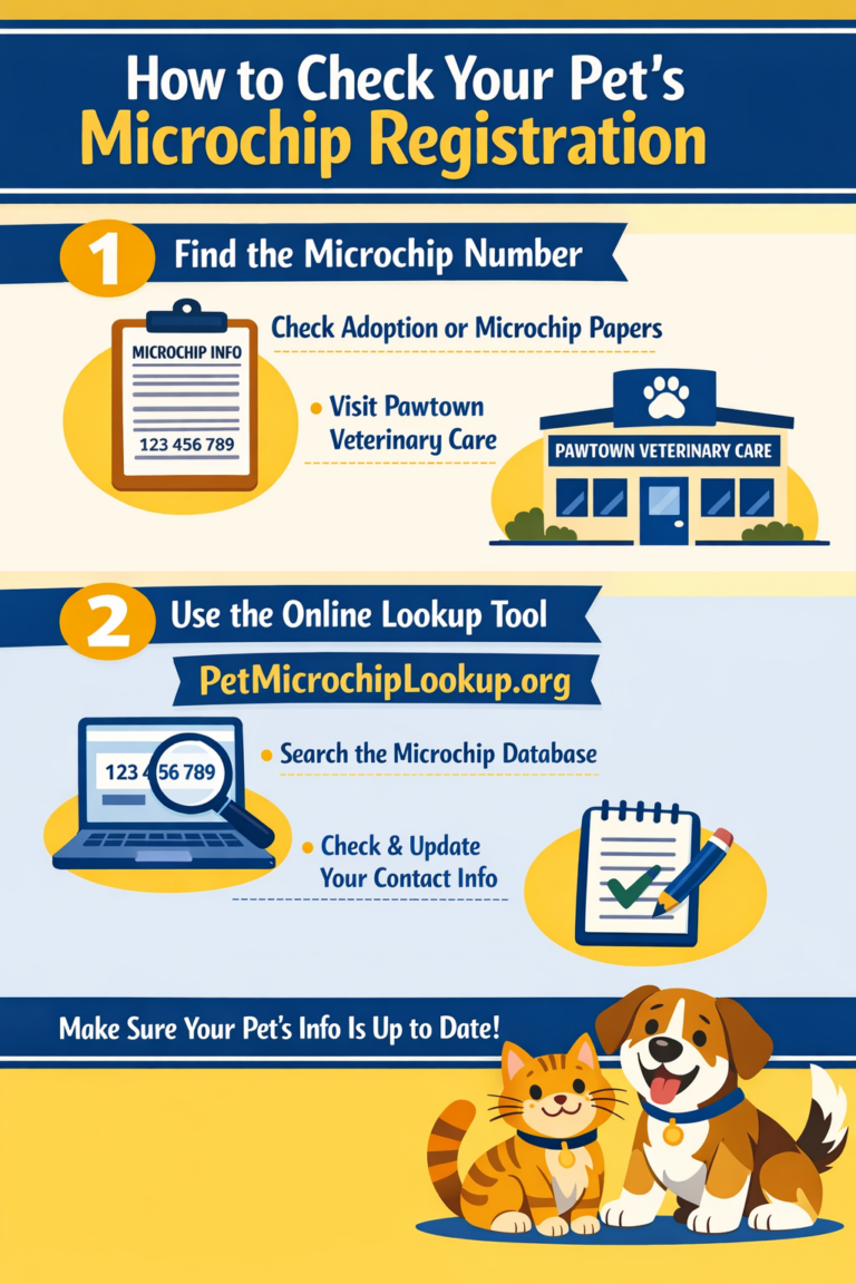 Is Your Pet's Microchip Up to Date?