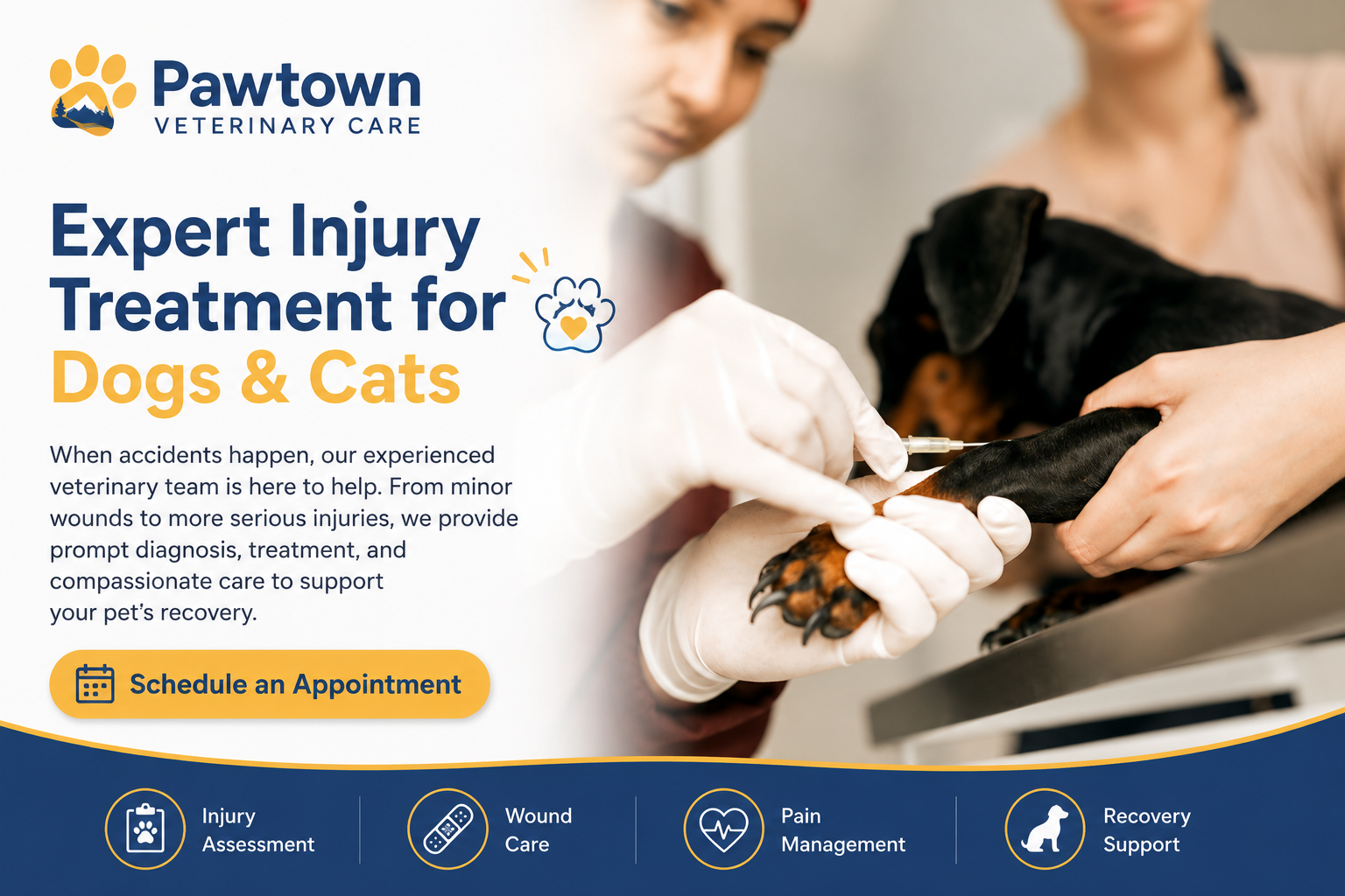 Dr. Erin Miller and Dr. Lauren Stayer performing spay and neuter surgery at Pawtown Veterinary Care in Bend Oregon
